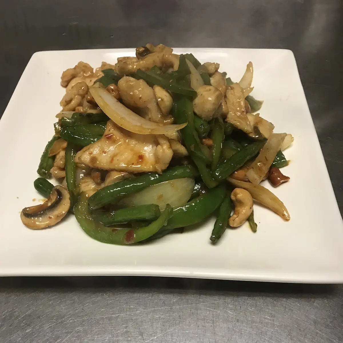 thai basil chicken fried rice 泰式罗勒鸡肉炒饭
